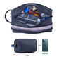 Women's Cosmetic Bag BAGSMART Waterproof Dopp Kit for Travel Lightweight Toiletries Bag for Men Makeup Bag Travel Necessaries