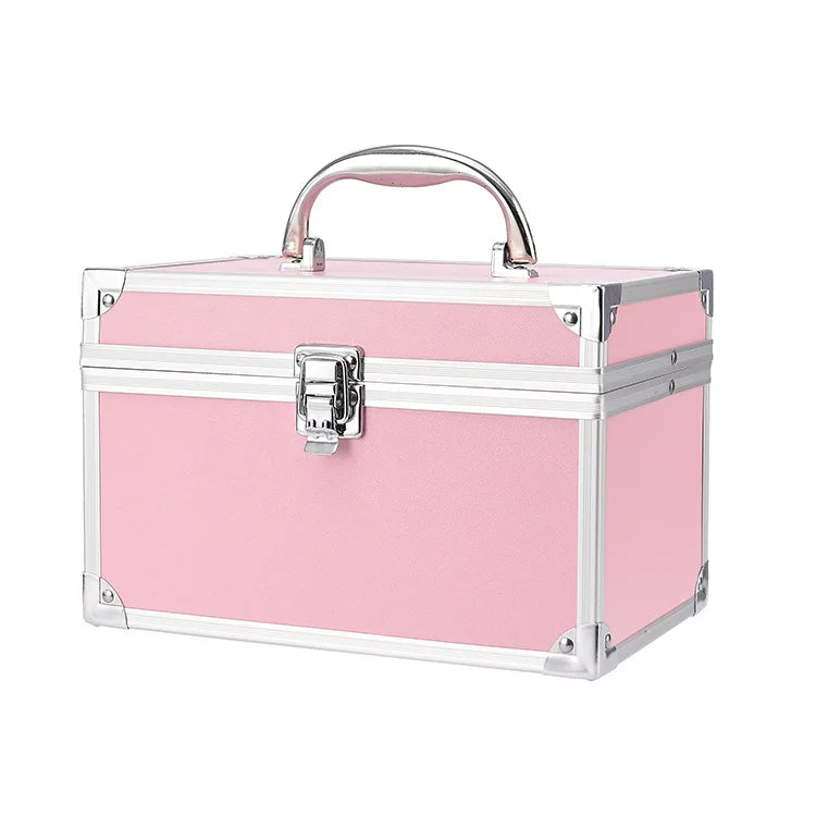 New Small-Scale Large Capacity Make up Case Multi-layer Hairdressing Tool Cosmetics Storage Box Professional Waterproof Supplies