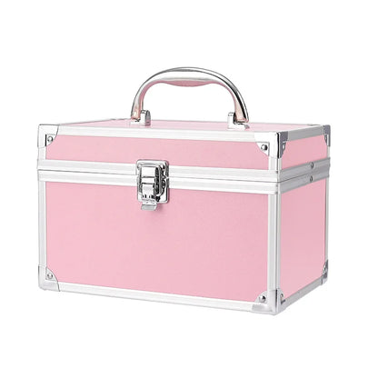 New Small-Scale Large Capacity Make up Case Multi-layer Hairdressing Tool Cosmetics Storage Box Professional Waterproof Supplies