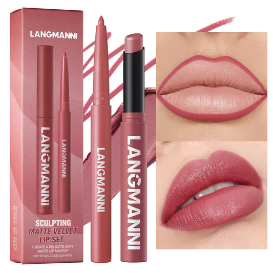 Dual Lipliner Lipstick Pencil