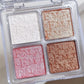 Four Color Highlighter Palette