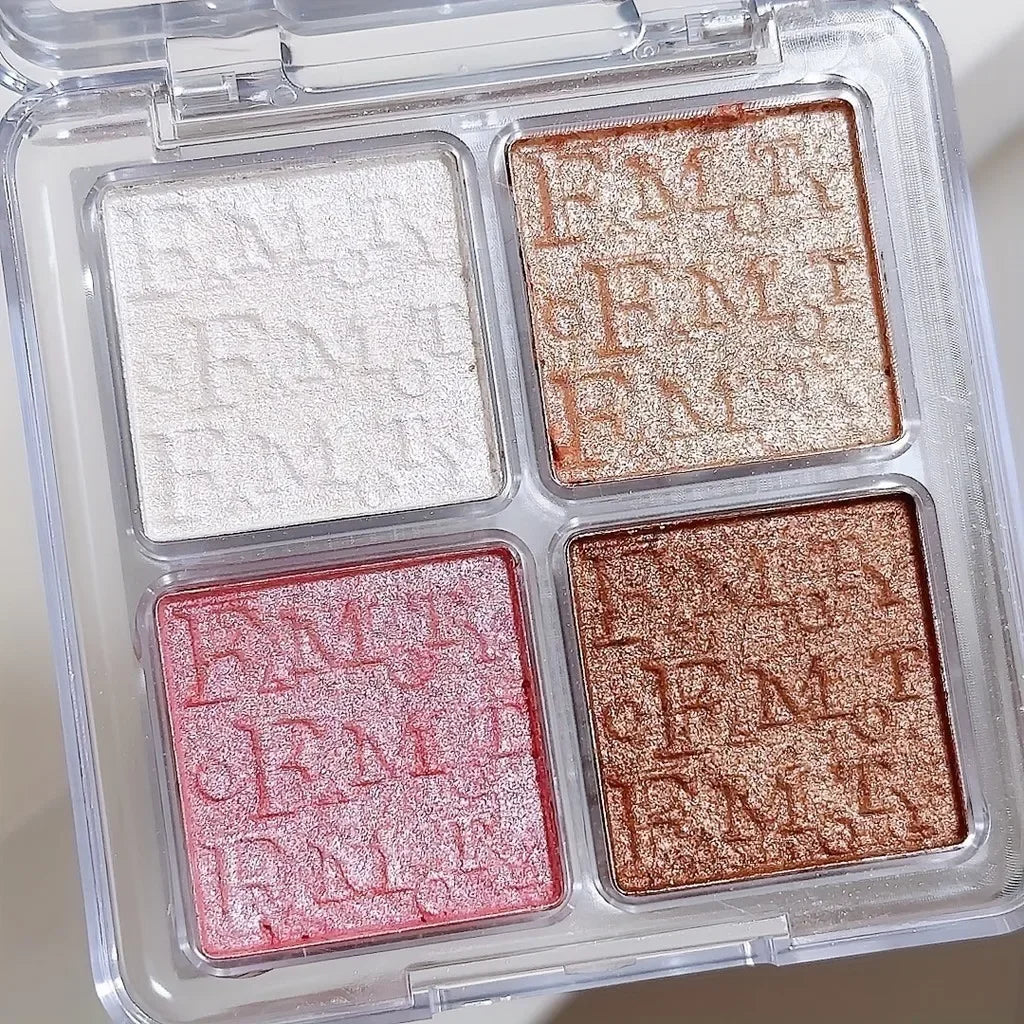 Four Color Highlighter Palette