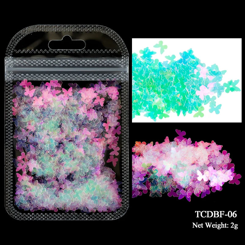 Holographic Nail Glitter Flakes