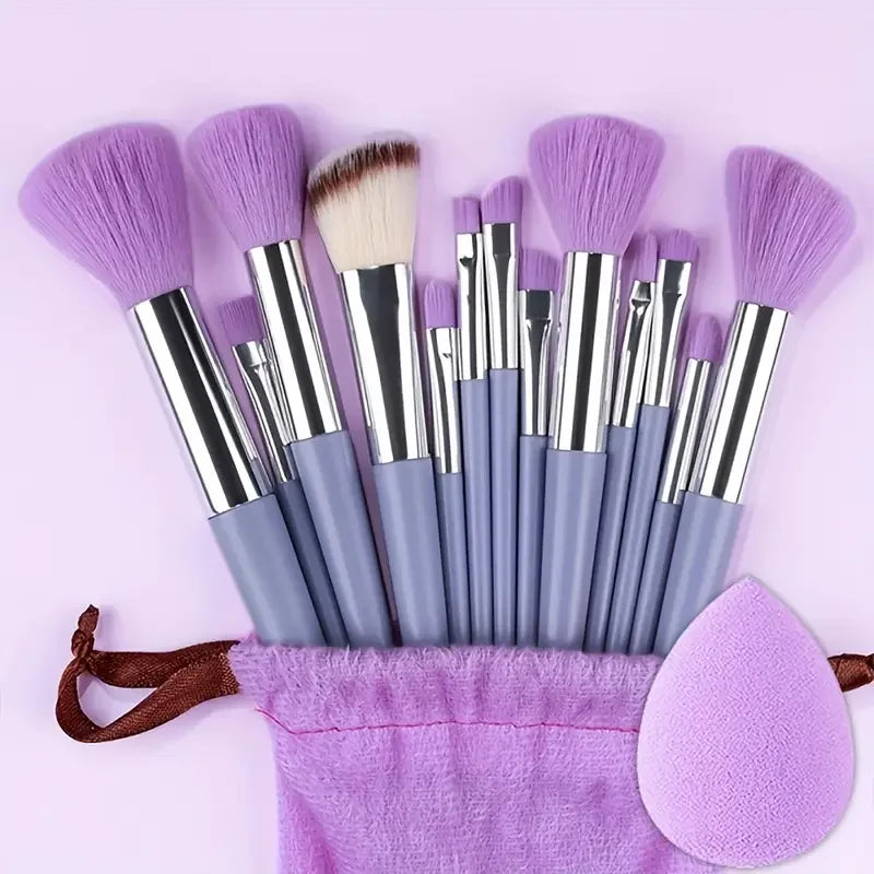 Thirteen Piece Brush Collection
