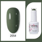 Clou Beaute 15ml HEMA TPO FREE Gel Nail Polish Bright Dark Army Green Gel Lacquer Semi Permanent Art Organic  Nail Gel Varnish