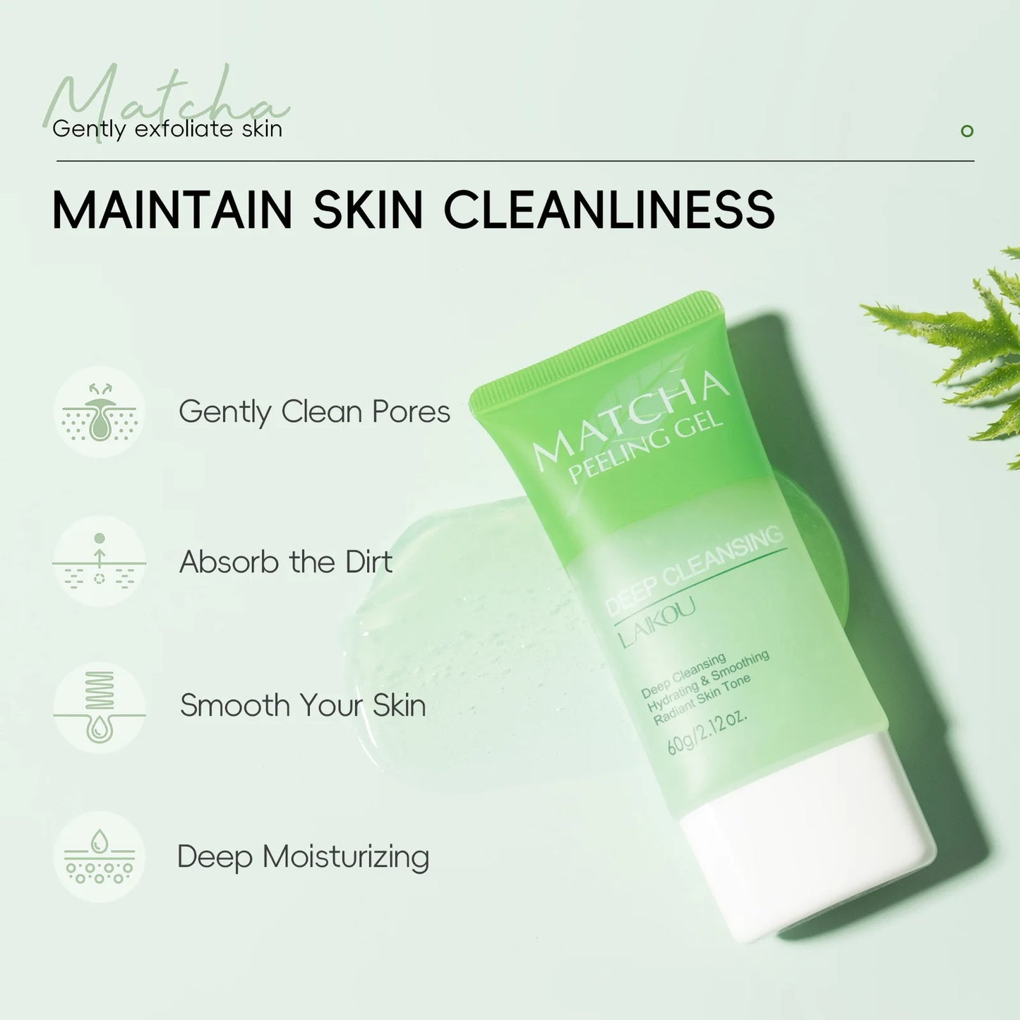 Matcha Exfoliating Peeling Gel