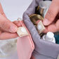 High Capacity Round Cosmetic Bag