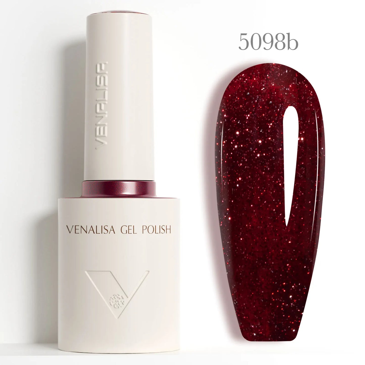 Venalisa V6 Nail Gel Polish Hema Free TPO Free Ultra Red Color Cat Eye Soak Off UV LED Semi Permanent Long Wear Diamond Top 10ml
