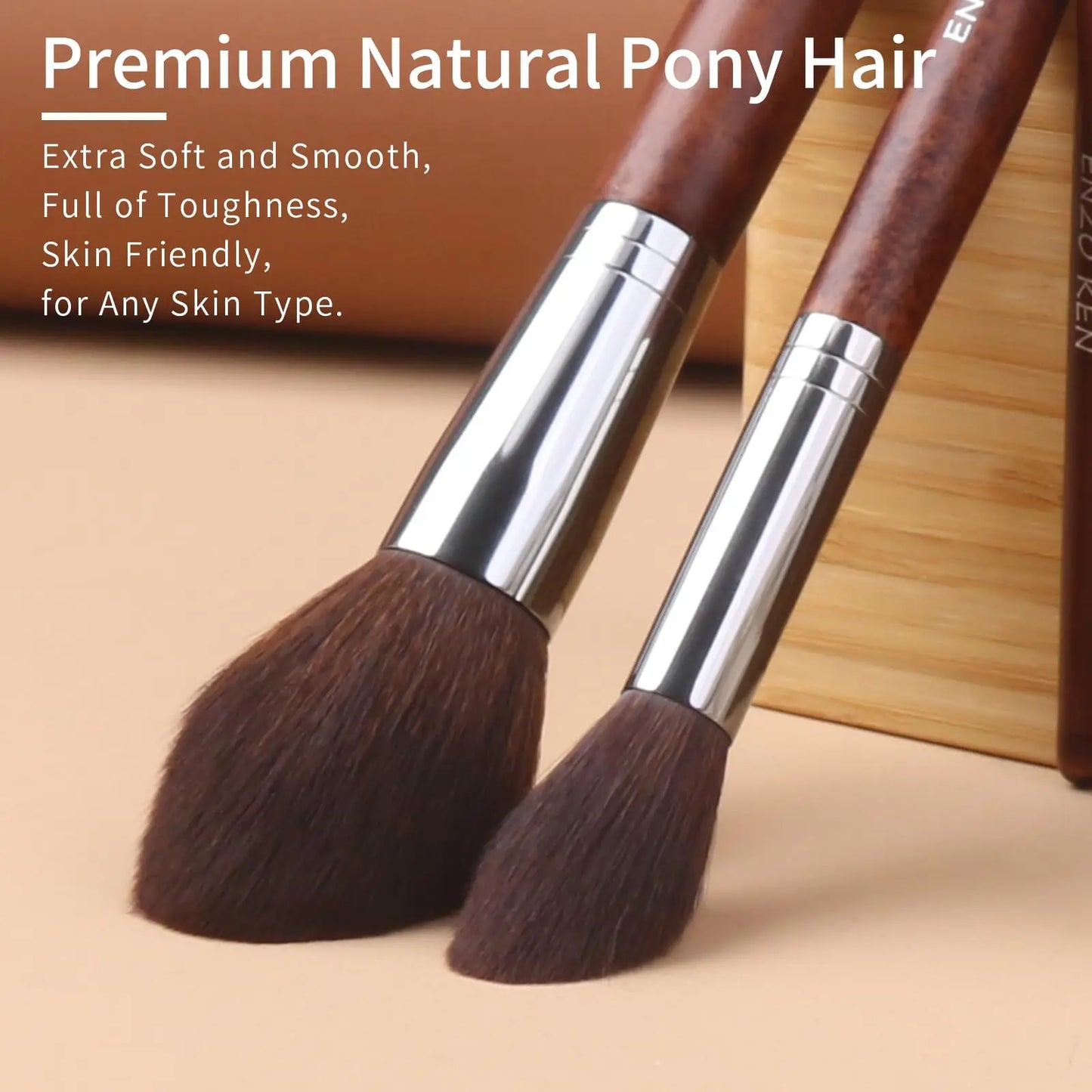 Natural Goat Hair Brushes