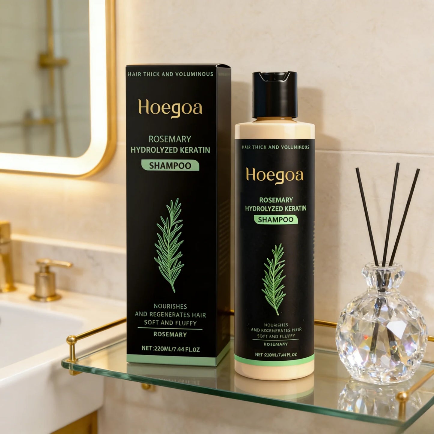 Rosemary Keratin Strengthening Shampoo