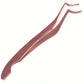 Eyelash Curler High Density Flower Grafting Eyelash Tool Seahorse Shaped Design Straight and Curved Eyelash Extension Tweezers