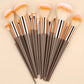 Thirteen Piece Brush Collection