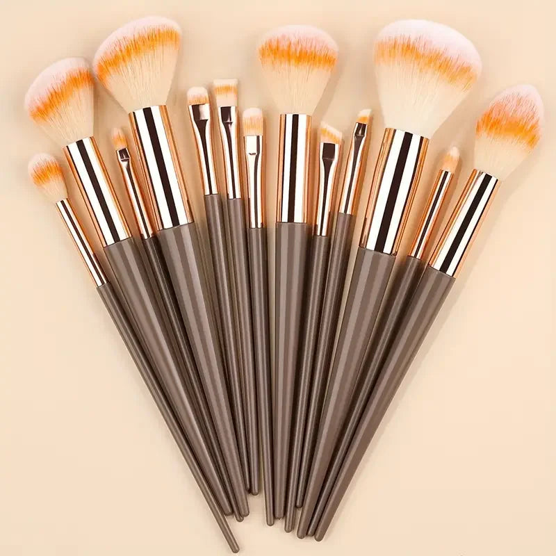 Thirteen Piece Brush Collection