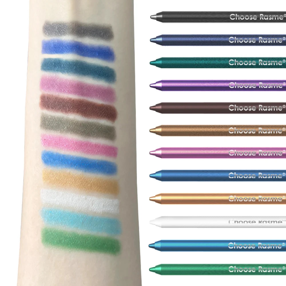 Twelve Piece Shimmer Eyeliner Set