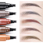 Four-Tip Liquid Brow Pen