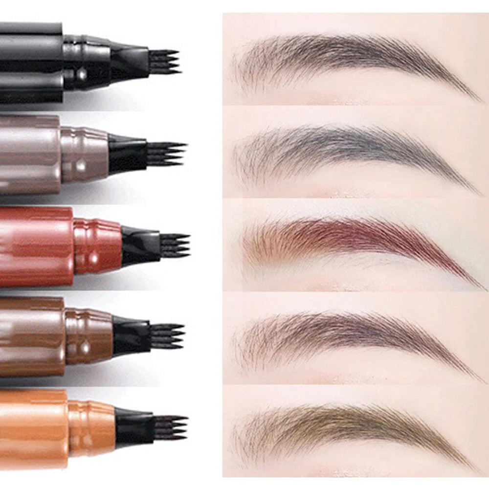 Four-Tip Liquid Brow Pen