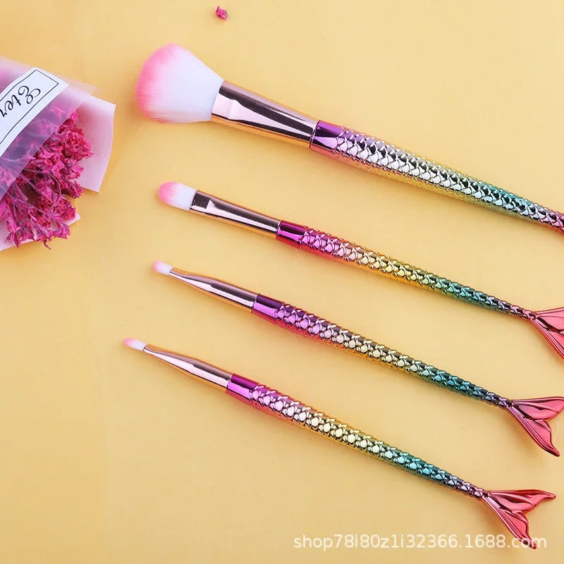 Gradient Mermaid Brush Kit