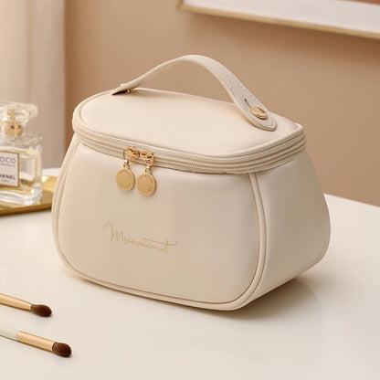 Reusable PU Leather Makeup Bag
