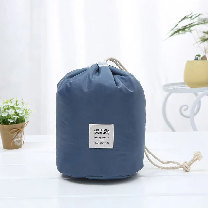 High Capacity Round Cosmetic Bag