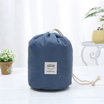 High Capacity Round Cosmetic Bag