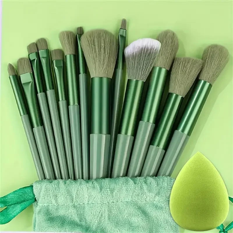 Thirteen Piece Brush Collection