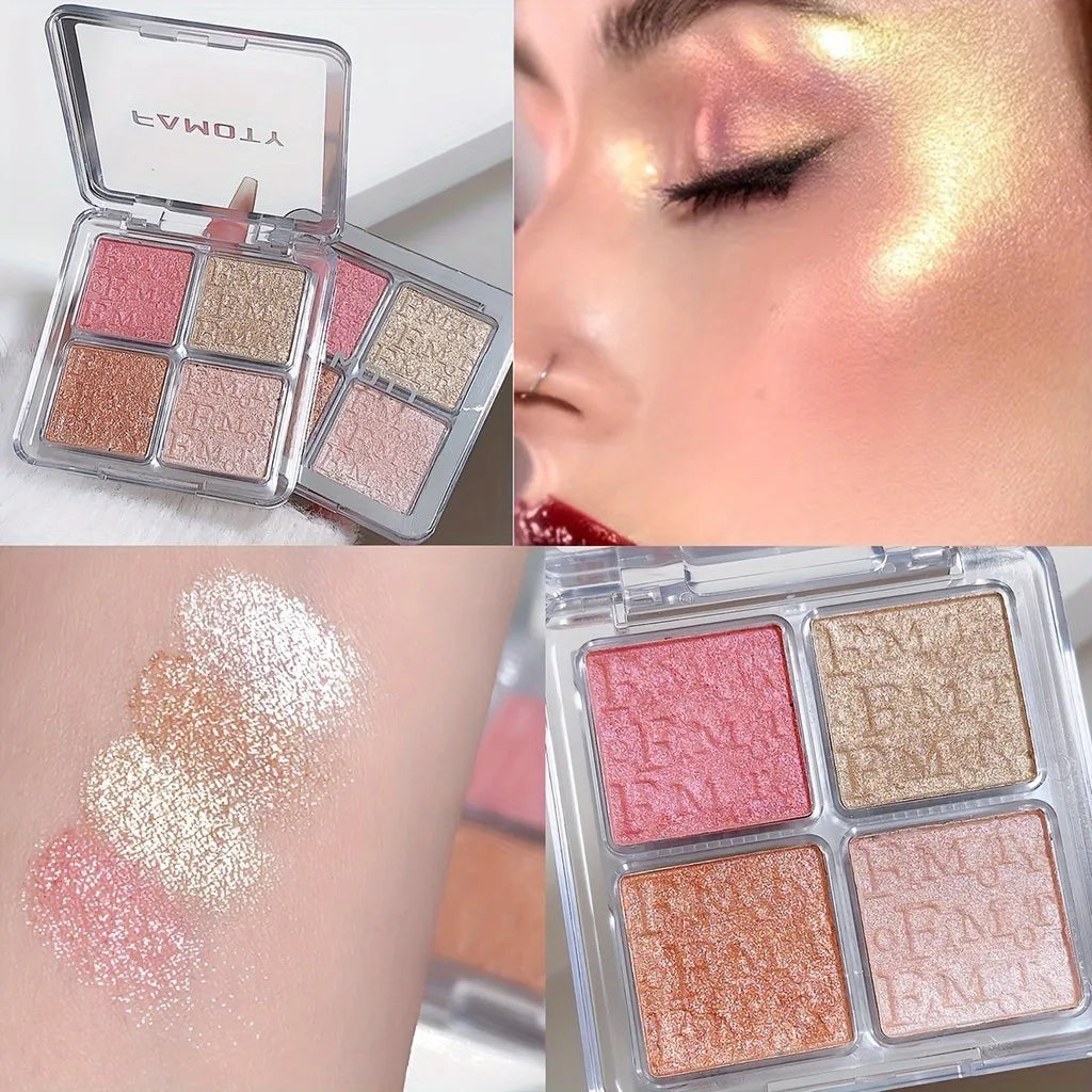 Four Color Highlighter Palette