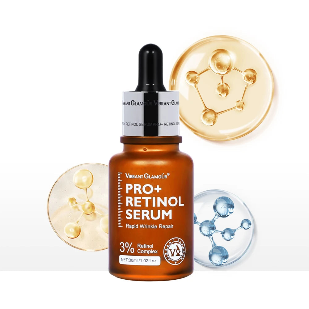 VIBRANT GLAMOUR Retinol Face Serum Pro + 3% Retinol Complex  Facial  Skin Care  30ML