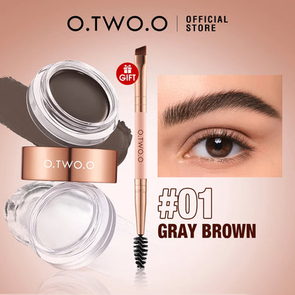 O.TWO.O Two-in-One Brow Pomade