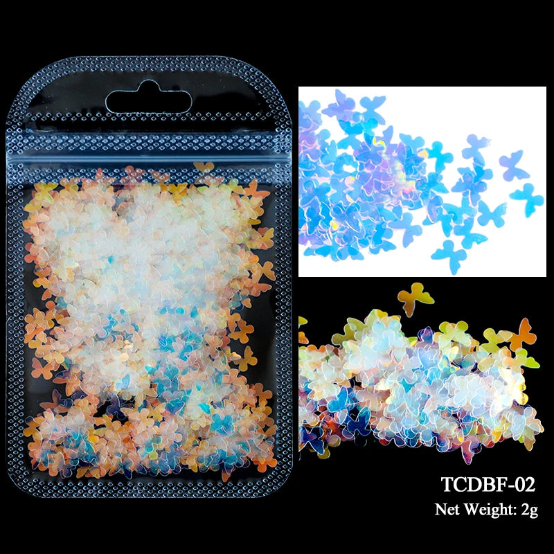 Holographic Nail Glitter Flakes