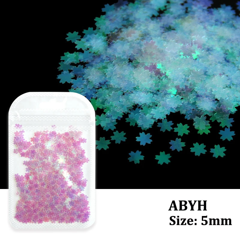 Holographic Nail Glitter Flakes