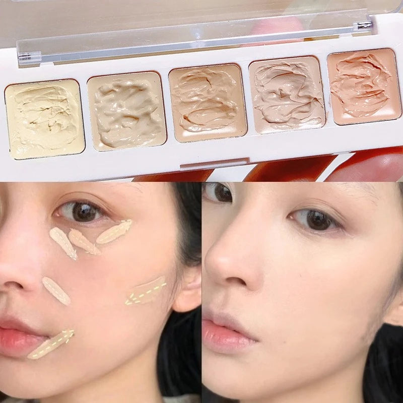 Five-Color Correcting Concealer Palette