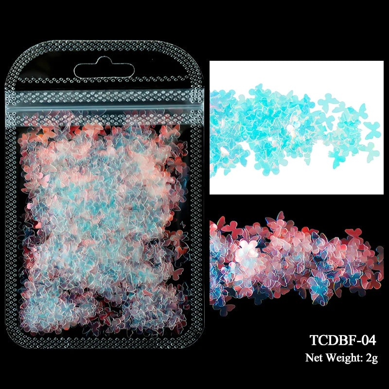 Holographic Nail Glitter Flakes