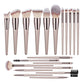 Champagne Finish Brush Set