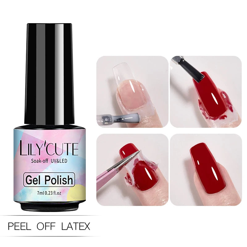 Protective Peel-Off Nail Latex