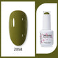 Clou Beaute 15ml HEMA TPO FREE Gel Nail Polish Bright Dark Army Green Gel Lacquer Semi Permanent Art Organic  Nail Gel Varnish