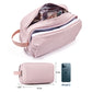 Women's Cosmetic Bag BAGSMART Waterproof Dopp Kit for Travel Lightweight Toiletries Bag for Men Makeup Bag Travel Necessaries