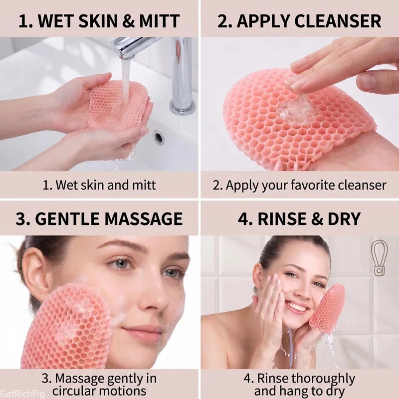 Honeycomb Exfoliating Finger Mitts