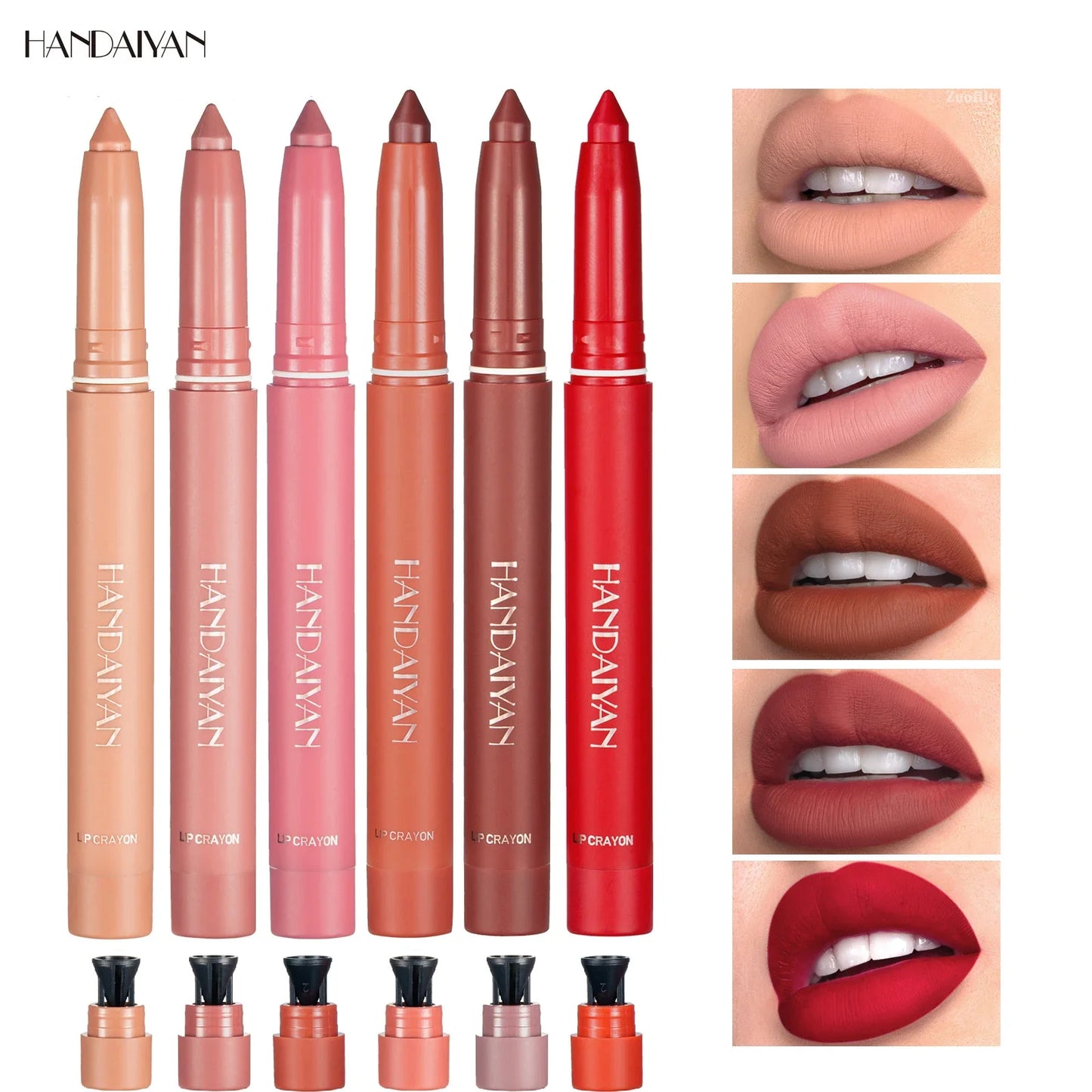 Waterproof Velvet Lip Crayon