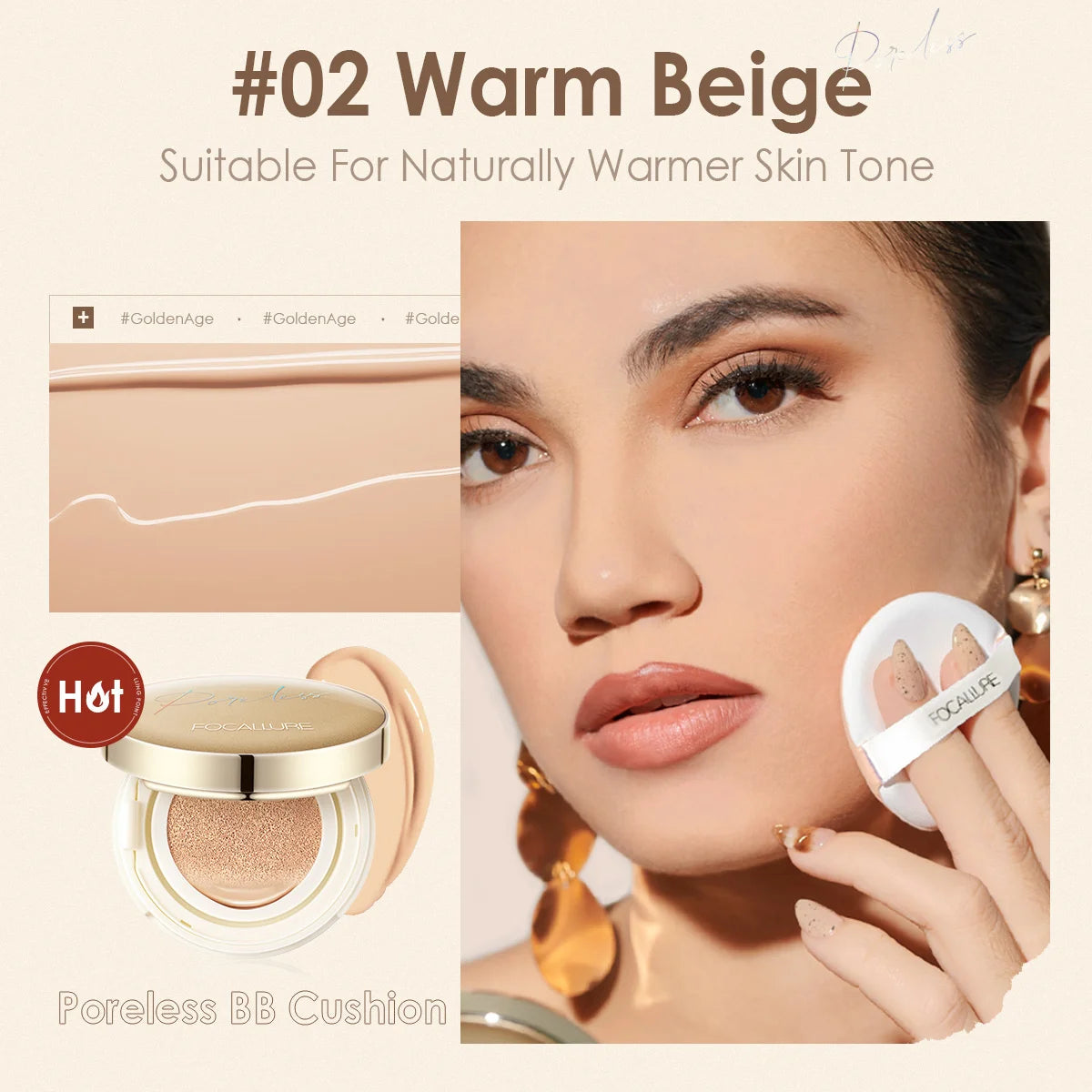 FOCALLURE Air Cushion Foundation