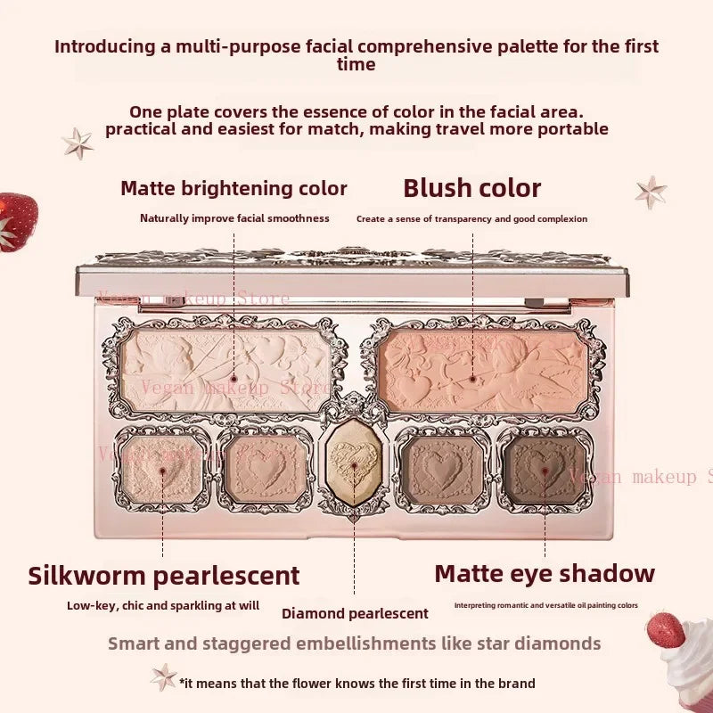 Strawberry Cupid Complexion Palette
