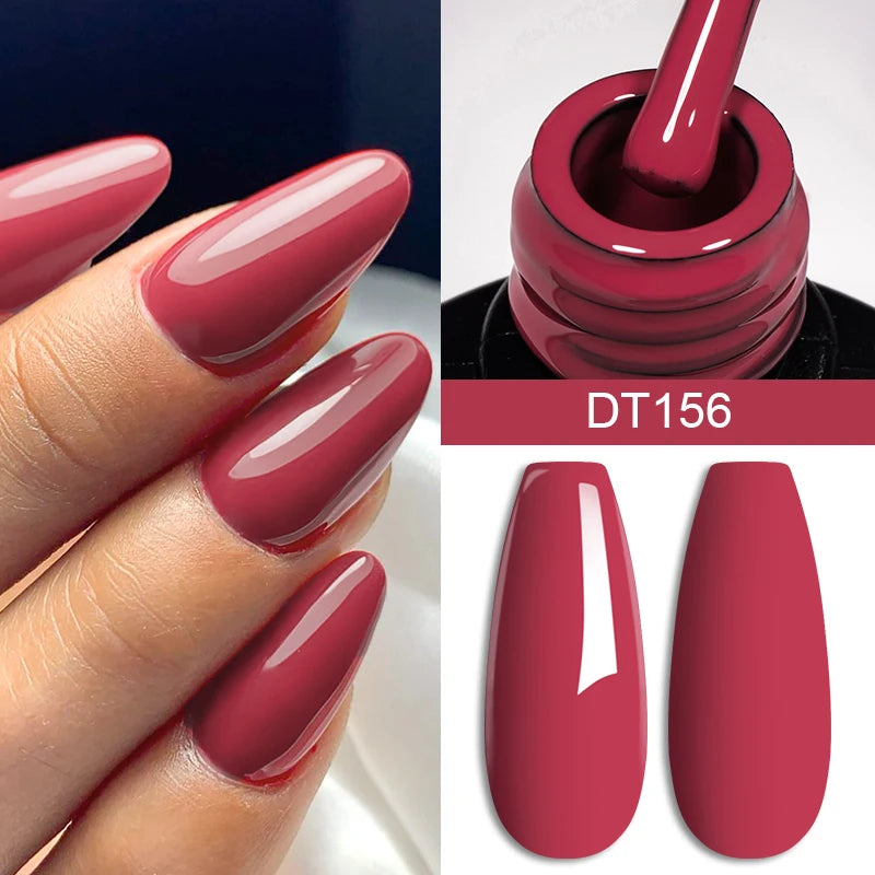 Wine Red Gel Polish