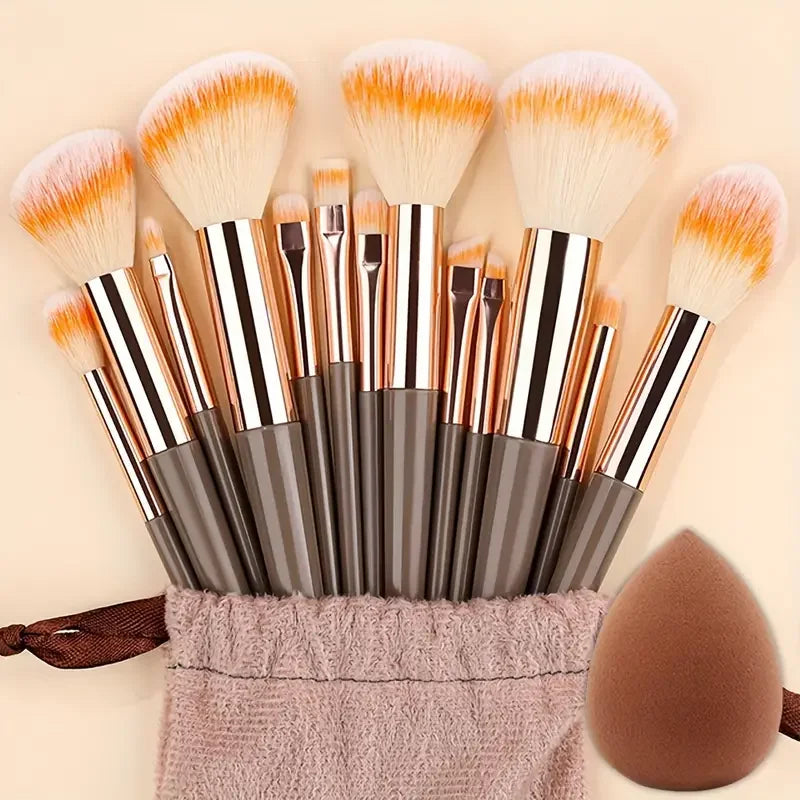 Thirteen Piece Brush Collection