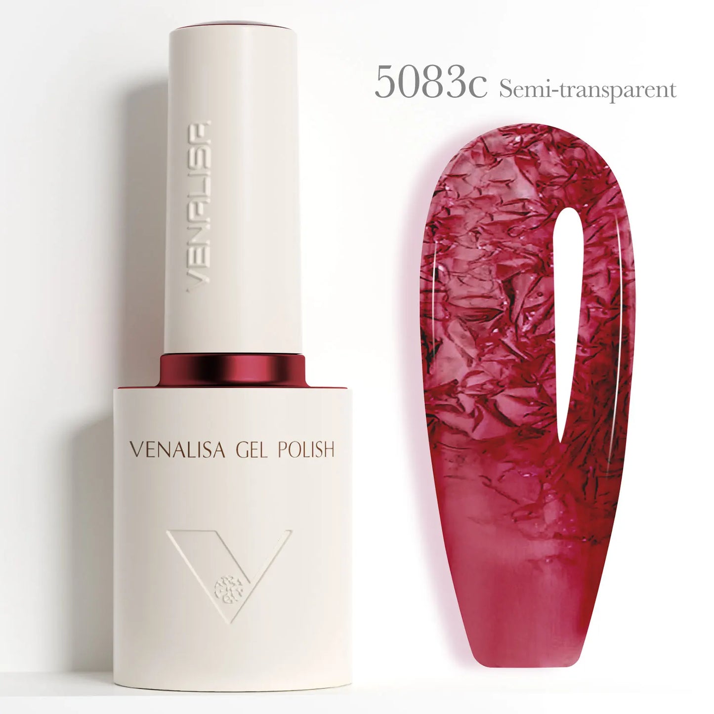 Venalisa V6 Nail Gel Polish Hema Free TPO Free Ultra Red Color Cat Eye Soak Off UV LED Semi Permanent Long Wear Diamond Top 10ml
