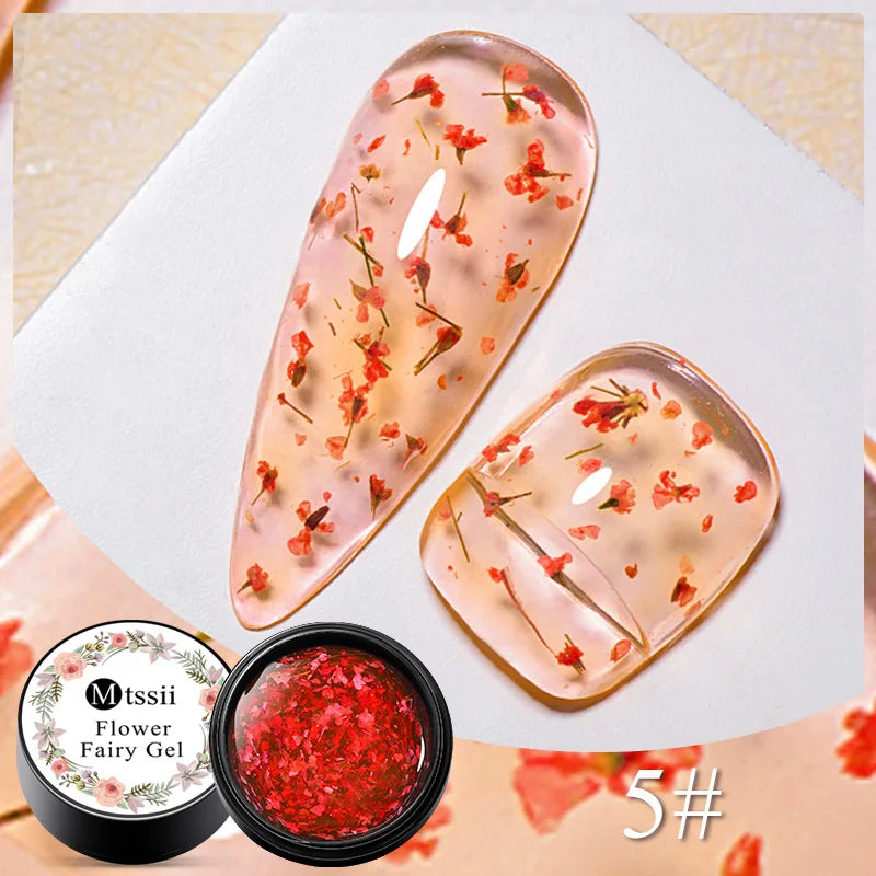 Dried Flower Gel Polish