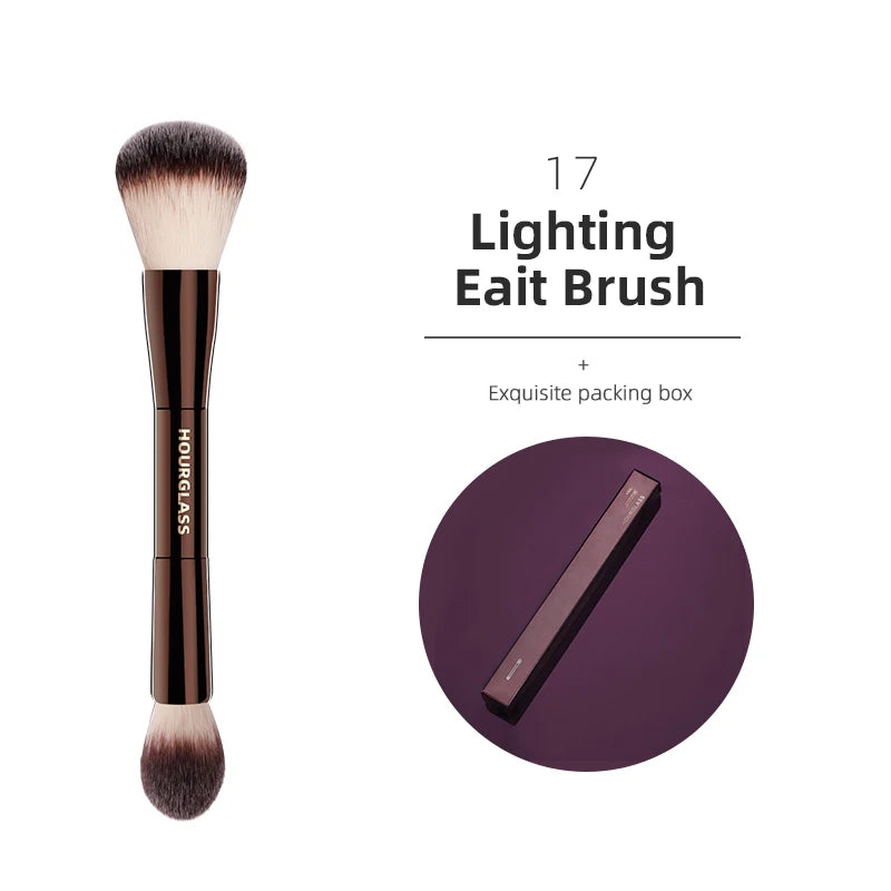 Sculpted Metal Makeup Brush