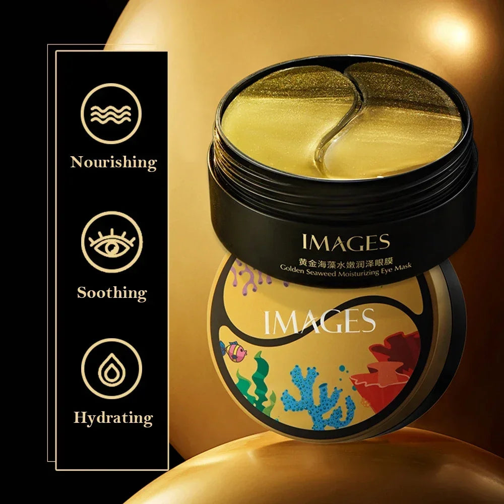 Collagen Eye Mask 60pcs Moisturizing Hydrating Firming Anti Dark Circles Eye Bags skincare Gel Masks Eyepatch Beauty Eye Patches