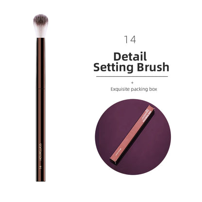 Sculpted Metal Makeup Brush