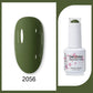 Clou Beaute 15ml HEMA TPO FREE Gel Nail Polish Bright Dark Army Green Gel Lacquer Semi Permanent Art Organic  Nail Gel Varnish