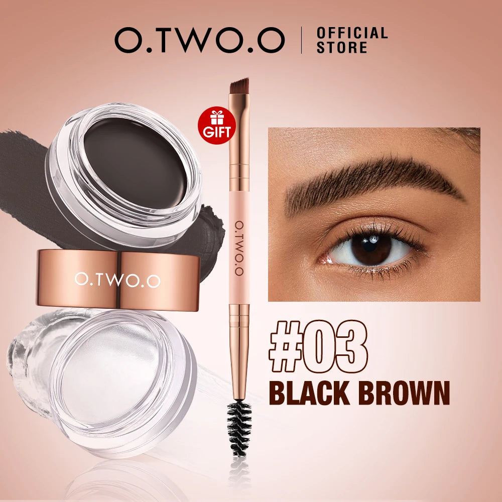 O.TWO.O Two-in-One Brow Pomade