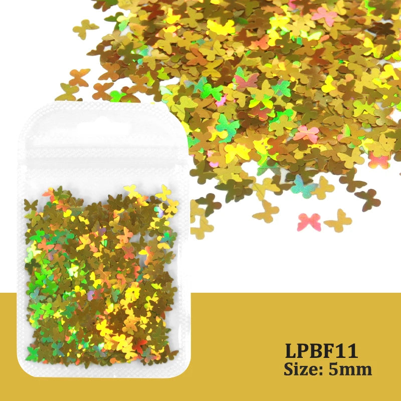 Holographic Nail Glitter Flakes